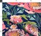 Floral Garden Botanical Landscape Peony Bold Spring Summer Party Colorful Flowers Pink Blue Green Abstract Large Scale Peonies Custom Printed Fabric by Spoonflower Various Fabrics by the Yard or Fat Quarter